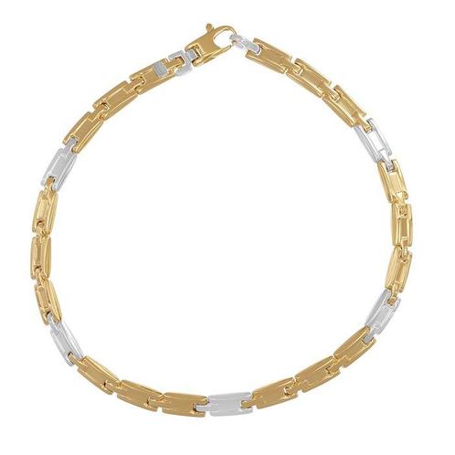 Armband - 18 karaat Geel goud, Witgoud, Handtassen en Accessoires, Armbanden