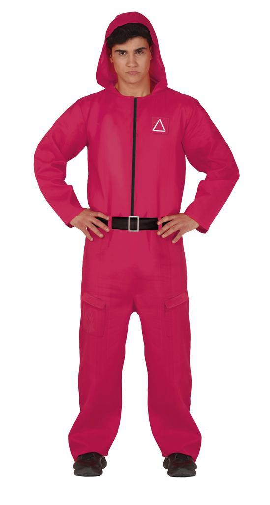 Squid Game Kostuum Jongens Rood, Kleding | Dames, Carnavalskleding en Feestkleding, Nieuw, Verzenden