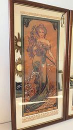 Alphons Mucha (1860-1939) (After) - The four seasons -, Antiek en Kunst