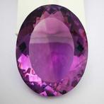 Zonder Minimumprijs Paars Amethist - 101.55 ct - Antwerp, Handtassen en Accessoires, Edelstenen, Nieuw