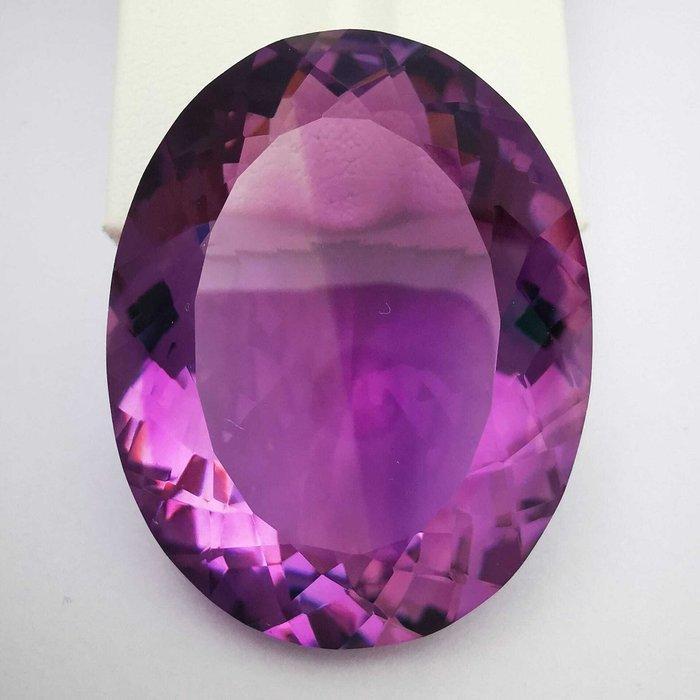 Zonder Minimumprijs Paars Amethist - 101.55 ct - Antwerp, Handtassen en Accessoires, Edelstenen