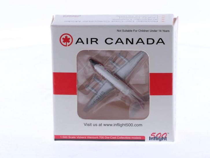 Schaal 1:500 Inflight500 IF5701001 Vickers Viscount 7000..., Hobby en Vrije tijd, Modelbouw | Vliegtuigen en Helikopters, Zo goed als nieuw