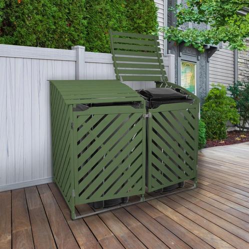 Containerberging - Dubbel - Hout, Jardin & Terrasse, Stockage & Armoires de jardin, Envoi