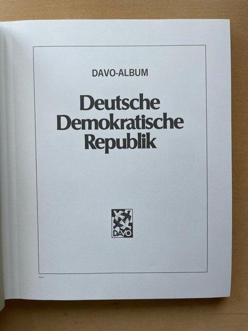 Duitse Democratische Republiek (DDR) - Davo Album DDR I, Postzegels en Munten, Postzegels | Europa | Duitsland