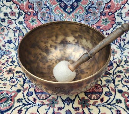 Onbekend - Zeer grote Full Moon klanschaal 1650 gr. - -, Muziek en Instrumenten, Blaasinstrumenten | Blokfluiten