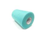 Actie tule 15 cm. gekleurd rol 22 meter - c54 tiffany blue, Hobby en Vrije tijd, Nieuw