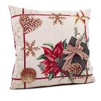 4 hoezen per kussen 45 x 45 cm Kerstmis Made in Italy -