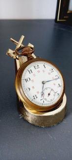 Montre à gousset ancienne plaquée or – Fonctionnelle – Vers, Bijoux, Sacs & Beauté