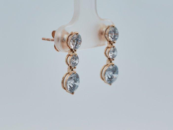 Zonder minimumprijs - Oorbellen - 14 karaat Geel goud -, Handtassen en Accessoires, Oorbellen