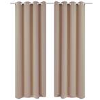 Gordijnen 135x245 cm Creme | OP=OP | -35% Tweede Kansje, 100 tot 150 cm, Nieuw, Simpel en tijdloos, Verzenden
