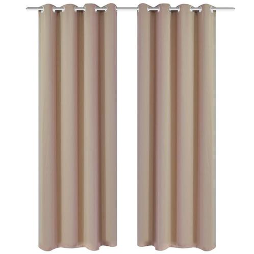 Gordijnen 135x245 cm Creme | OP=OP | -35% Tweede Kansje, Huis en Inrichting, Stoffering | Gordijnen en Lamellen, Nieuw, 200 cm of meer