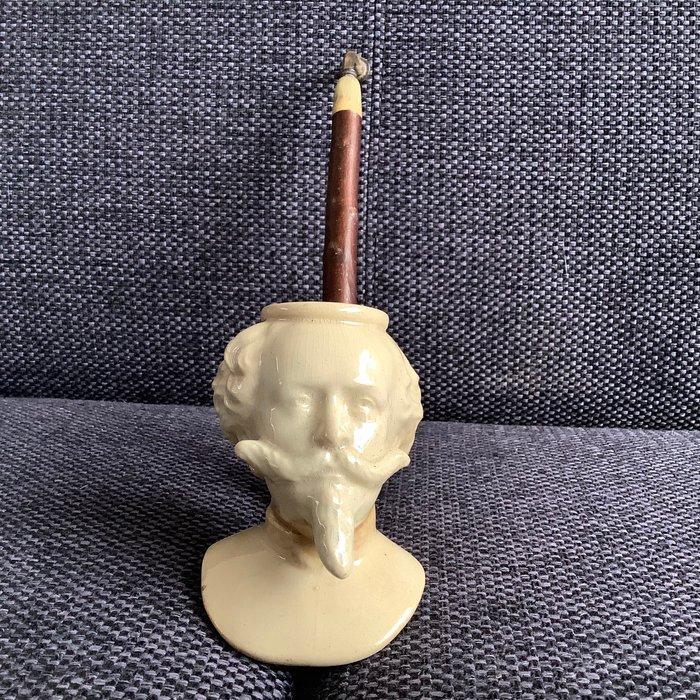 Zonder Minimumprijs - Pijp - Aardewerk, Hout, Verzamelen, Rookartikelen, Aanstekers en Luciferdoosjes