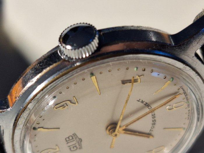 GUB Glashütte Stoßgesichert - Zonder minimumprijs - 02670 -, Handtassen en Accessoires, Horloges | Heren
