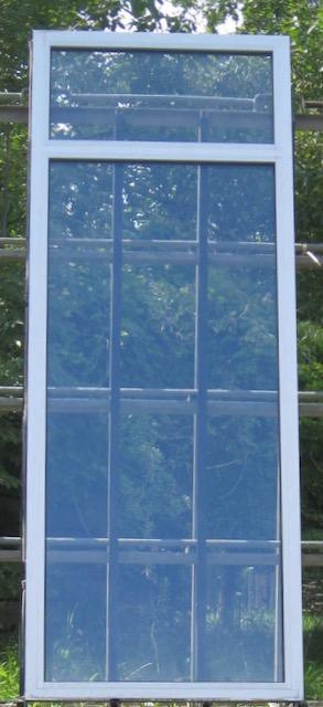 aluminium raam , chassis , venster 100 x 261, Doe-het-zelf en Bouw, Raamkozijnen en Schuifdeuren, Inclusief glas, Gebruikt, Aluminium