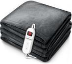 Sinnlein® Elektrische deken - Warmtedeken - 200x180cm - Grij, Verzenden, Nieuw