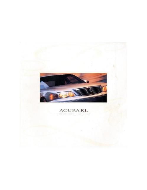 1997 ACURA RL PRESTIGE BROCHURE ENGELS, Boeken, Auto's | Folders en Tijdschriften, Ophalen of Verzenden