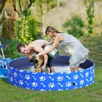 Zwembad - Hondenparadijs - Opvouwbaar - Verfrissend - Blauw, Dieren en Toebehoren, Honden-accessoires, Ophalen of Verzenden, Nieuw