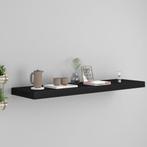 vidaXL Wandschap zwevend 90x23,5x3,8 cm MDF zwart, Huis en Inrichting, Kasten | Wandmeubels, Verzenden, Nieuw