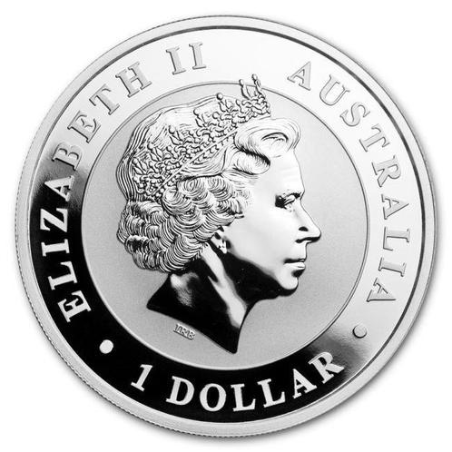 Australië. 2018 1oz $1 AUD Australian Silver Koala Coin BU, Postzegels en Munten, Edelmetalen en Baren