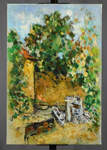 Gérard Desgranges (1919-2006) - Lentrée du village de