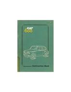 1955 FIAT 600 INSTRUCTIEBOEKJE ENGELS, Auto diversen, Handleidingen en Instructieboekjes