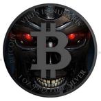 Niue. 2 Dollars 2024 Bitcoin - AI Cyborg Black Platinum, 1, Postzegels en Munten