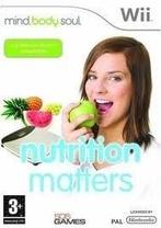 Nutrition Matters Mind Body & Soul (wii tweedehands game), Ophalen of Verzenden