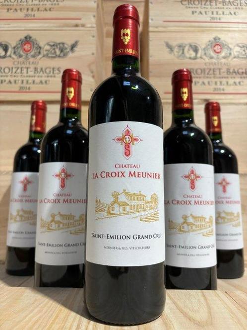 2021 Château La Croix Meunier - Saint-Émilion Grand Cru - 6, Verzamelen, Wijnen