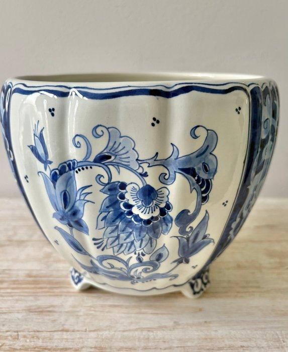 de Porceleyne Fles - Bloempot - Keramiek - 1980, Antiek en Kunst, Antiek | Glaswerk en Kristal