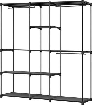 Vrijstaand kledingrek - kapstok met kledingroedes -182 x 43 beschikbaar voor biedingen