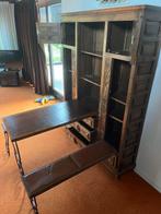 Kabinet - Hout - massiefhouten kast, Antiek en Kunst