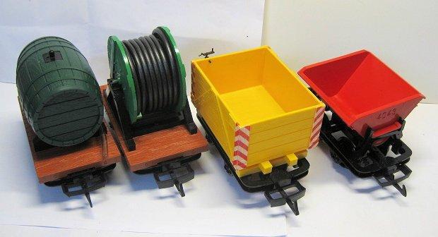 LGB G - 3510/4043/4046/4047 - Model treinwagon (4) -, Hobby en Vrije tijd, Modeltreinen | Overige schalen