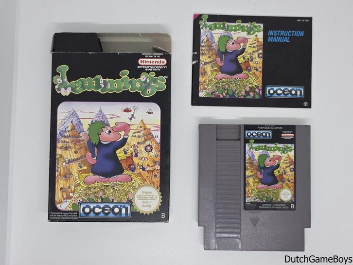 Nintendo Nes - Lemmings - FRA, Games en Spelcomputers, Games | Nintendo NES, Gebruikt, Verzenden