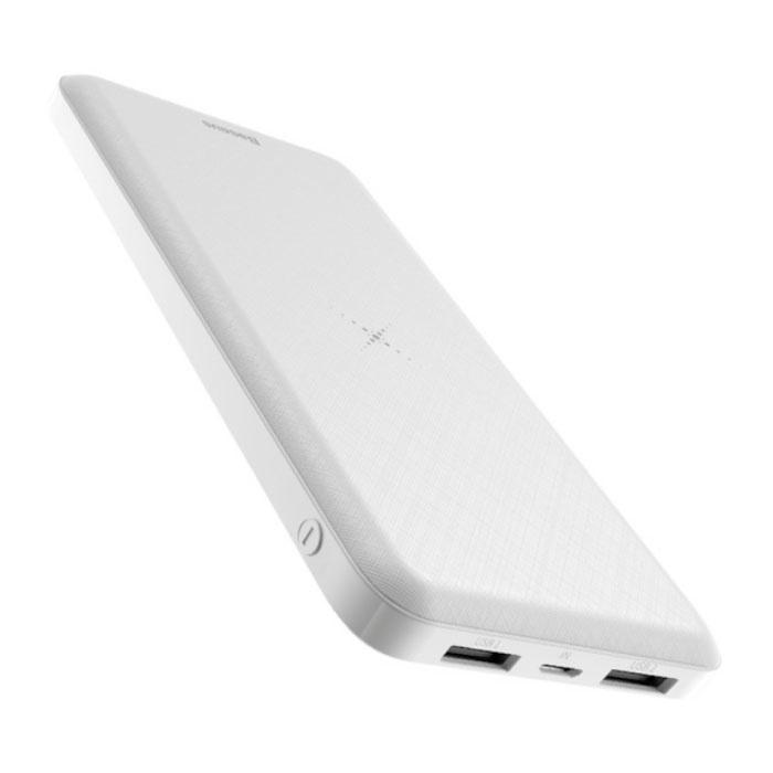 10.000mAh Draadloze Qi Oplader + Powerbank Noodaccu Batterij, Telecommunicatie, Powerbanks, Nieuw, Verzenden