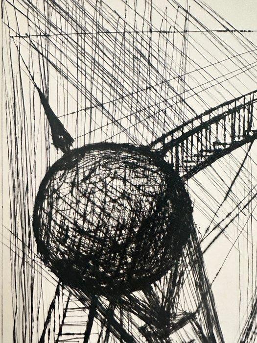 Bernard Buffet (1928-1999) - Préparatifs pour le départ, Antiquités & Art, Antiquités | Autres Antiquités