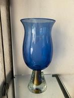 Vase - Dessin vénitien gravé - 45 cm - Verre