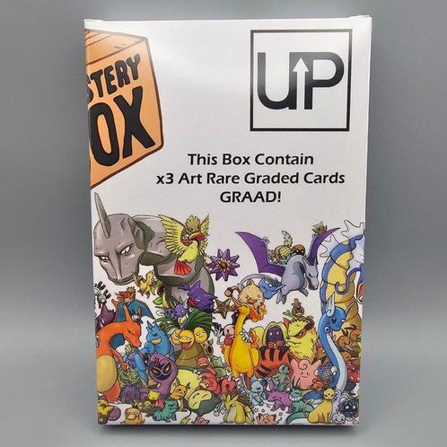 Pokémon - 1 Mystery box - X3 GRADED CARDS Art Rare -> GRAAD!, Hobby en Vrije tijd, Verzamelkaartspellen | Pokémon