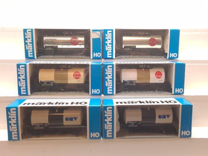 Märklin H0 - 4444/4448/4450 - Modeltrein goederenwagon (6) -, Hobby & Loisirs créatifs, Trains miniatures | HO