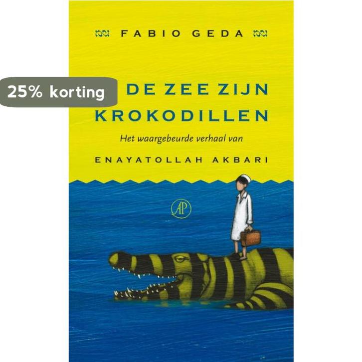 In de zee zijn krokodillen 9789029573573 Fabio Geda, Boeken, Literatuur, Gelezen, Verzenden