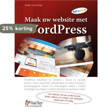 Maak uw website met WordPress 9789059055650, Verzenden, Studio Visual Steps