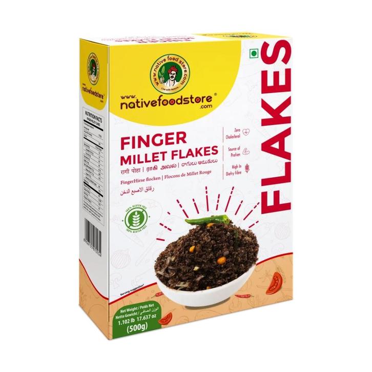Gierst Vlokken Vingergierst Finger Millet Flakes (Ragi) -, Sports & Fitness, Produits de santé, Wellness & Bien-être, Enlèvement ou Envoi
