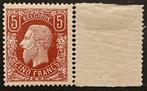 België 1869 - Leopold II 5 frank OBP 37 bruinrood - POSTFRIS, Postzegels en Munten, Gestempeld
