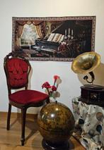 Tapijt met antiek piano in jacquard - 60x140cm - Klassiek, Antiek en Kunst