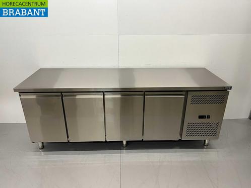 RVS Vrieswerkbank 4 deuren 1/1 gastronorm 223 cm Horeca, Zakelijke goederen, Horeca | Keukenapparatuur, Ophalen of Verzenden