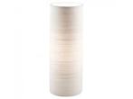 Veiling - Troy vaas crème wit glas Ø105×H270mm, Nieuw