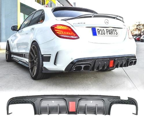 DIFFUSEUR MERCEDES W205 14- LOOK BRABUS NOIR, Auto-onderdelen, Carrosserie, Verzenden