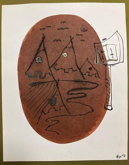 Andreas Junge (1959-2009) - Ohne Titel, Antiek en Kunst, Antiek | Overige Antiek