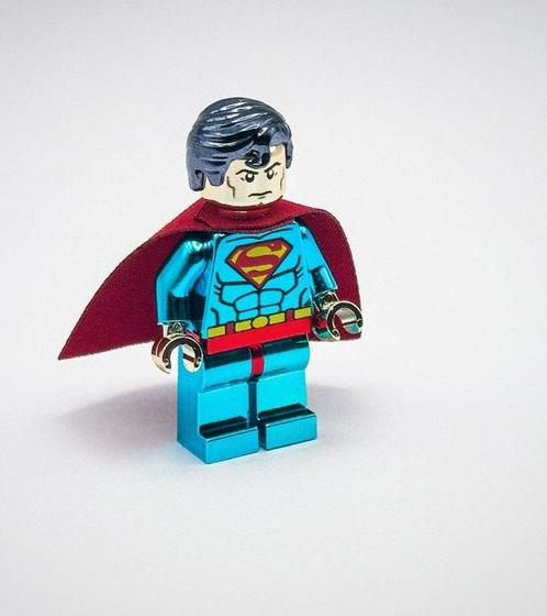 Lego Minifiguur - DC Comics - Chrome Blue Red Superman, Kinderen en Baby's, Speelgoed | Duplo en Lego