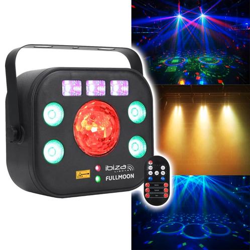 Ibiza Fullmoon 5-in-1 LED Lichteffect, Musique & Instruments, Lumières & Lasers