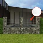 vidaXL Gabion mand U-vormig 240x20x100 cm staal, Jardin & Terrasse, Verzenden